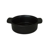 kastrůlek nízký 11cm 220ml porcelán vzhled litina