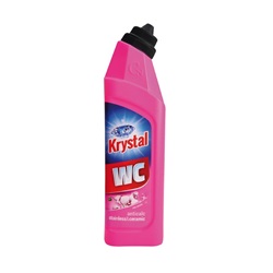 Kryštál WC na nerez a keramiku 750 ml kyslý ružový