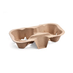 podnos na 2 kelímky 19x11 cm, 50ks