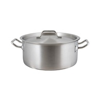 kastrol 20/10 3,5 l nízký nerez s poklicí STANDARD
