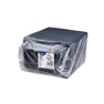 miska polévková zatavovací 600ml hranatá, 178x127x50mm, 100ks černá (PP)