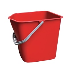 vědro náhradní 23 l pro úklidový vozík červené