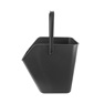 koš na třídění odpadu 25l,  37.5x25x38, plast černý/žlutý