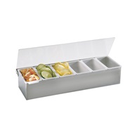 box na ingrediencie 6 dielny s vekom, 45,5x14,5x9cm