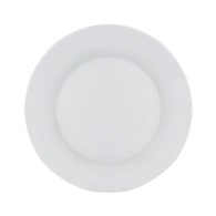 <p>Mělký talíř 24 cm BASIC bílý porcelán</p>