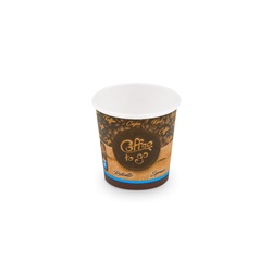 kelímok papierový Coffee to go 110ml XS / 50ks (pr. 62 mm)
