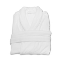 Župan Luxus Light 290 g / m2, veľ. XL biely dvojvrstvový