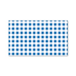 papír na snack - motiv modré káro, 42x25 cm, z nepromastitelného papíru, 500 ks