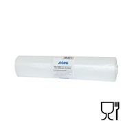 pytle na odpad 120 l transparentní 25 ks středně silné / 70x110 cm HDPE 23 my