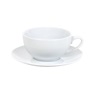 konvička na čaj 390 ml se šálkem 270 ml, II. JAKOST set 2v1 porcelán