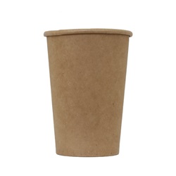 kelímek papírový KRAFT pr. 90mm 420ml L+ 50ks
