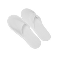 pantofle Universal bílé zavřené 28 cm